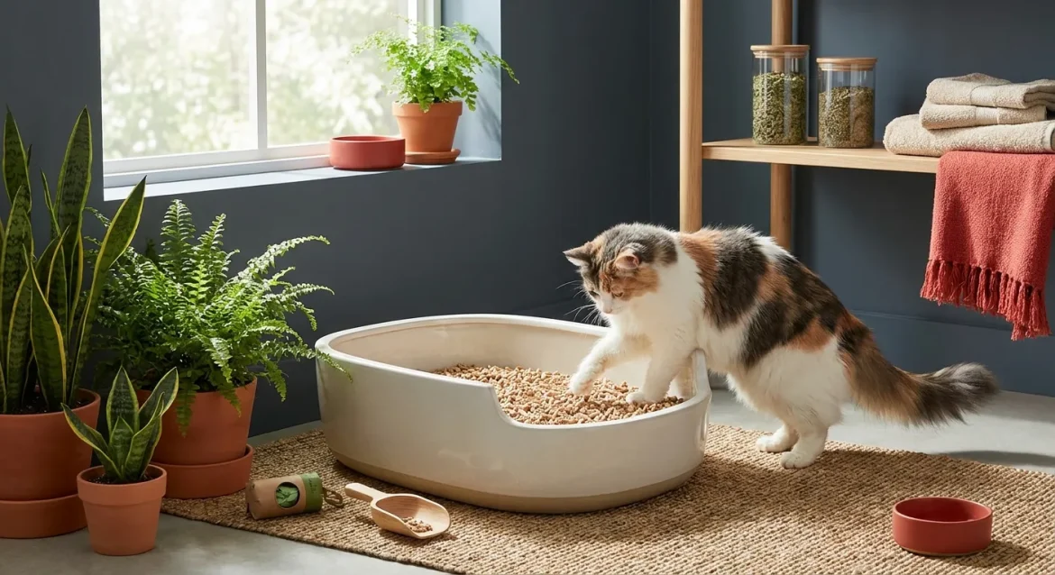 Natural Litter Box Solutions — Natural Litter Box Solutions: Creating a Healthier Environment for Your Cat
